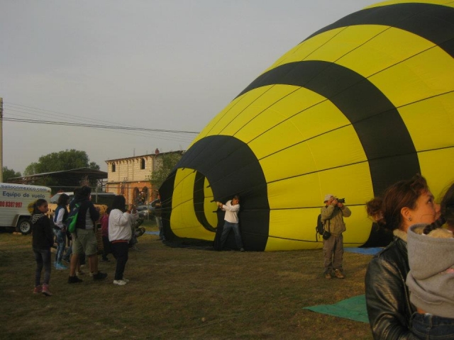 Inflando el globo